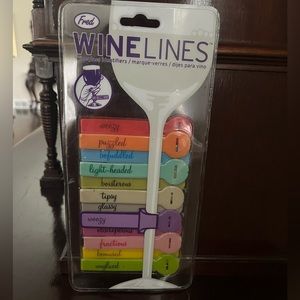 Fred Winelines Stemware Labels